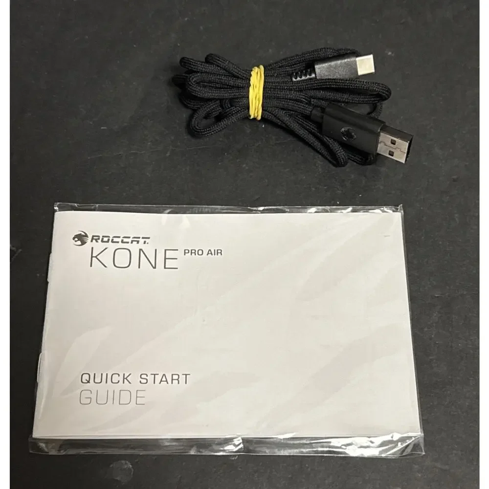 ROCCAT Kone Pro Air Wireless Gaming Mouse Ergonomic Optical 19K DPI RGB Black